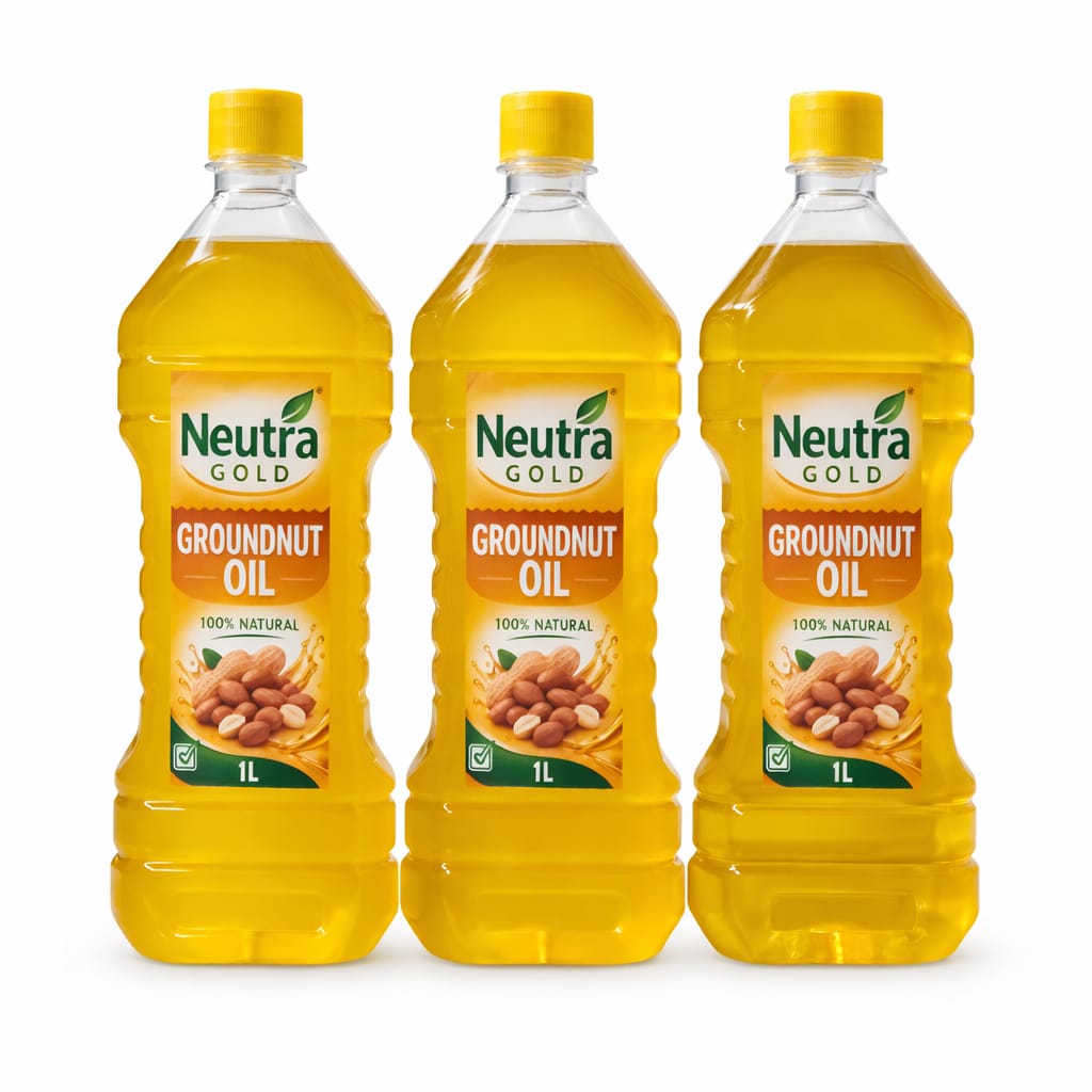 Cold Pressed Groundnut Oil